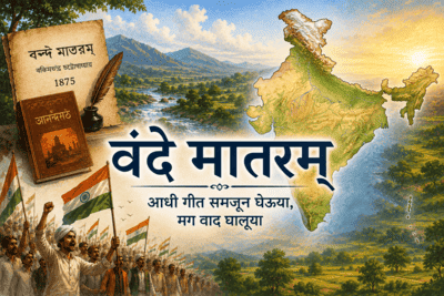 वंदे मातरम- मंदार मायक्रोस्कोप