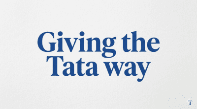 giving the tata way | mandar jog